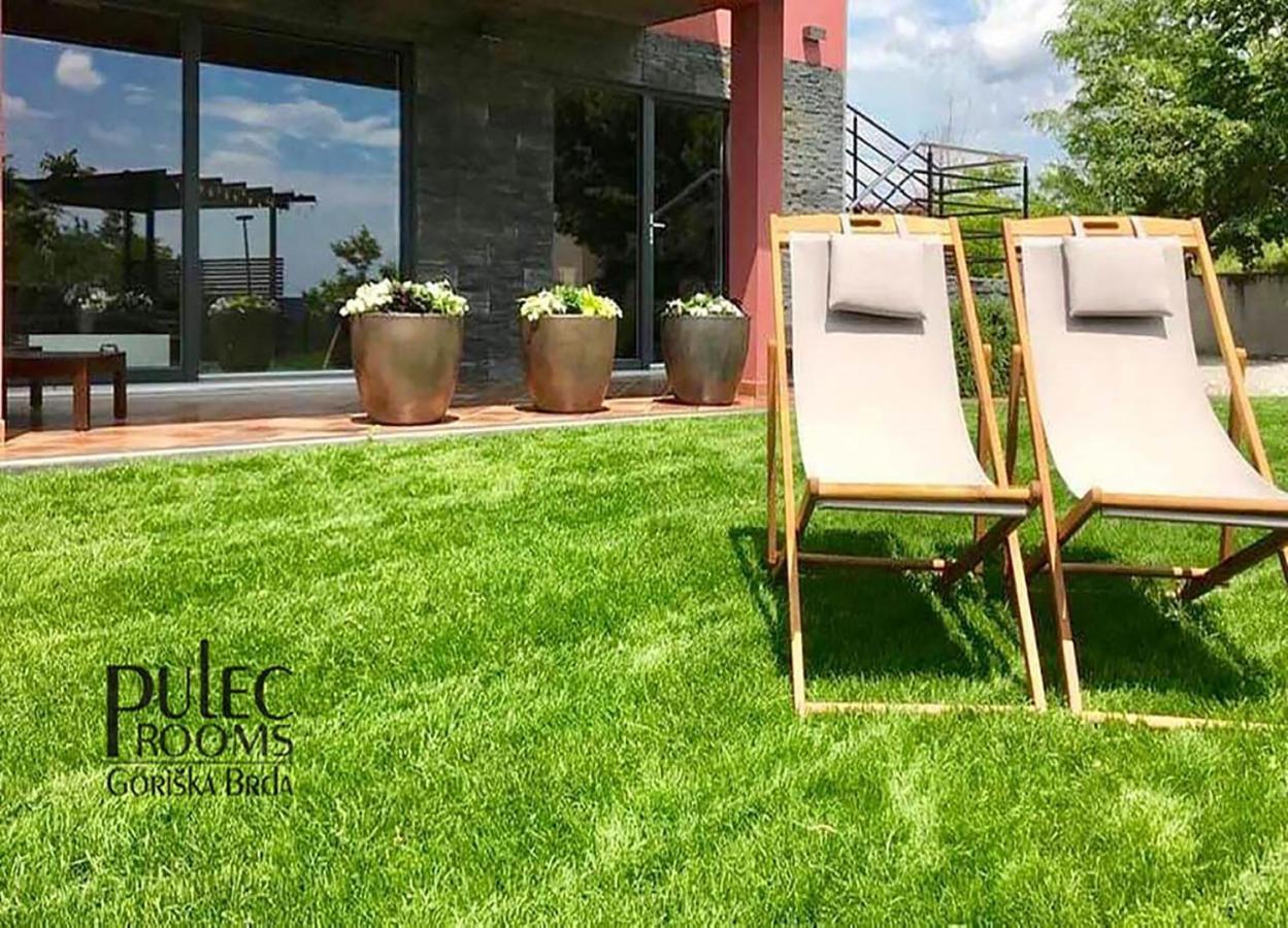 Apartma sobe Pulec Dobrovo Exterior foto