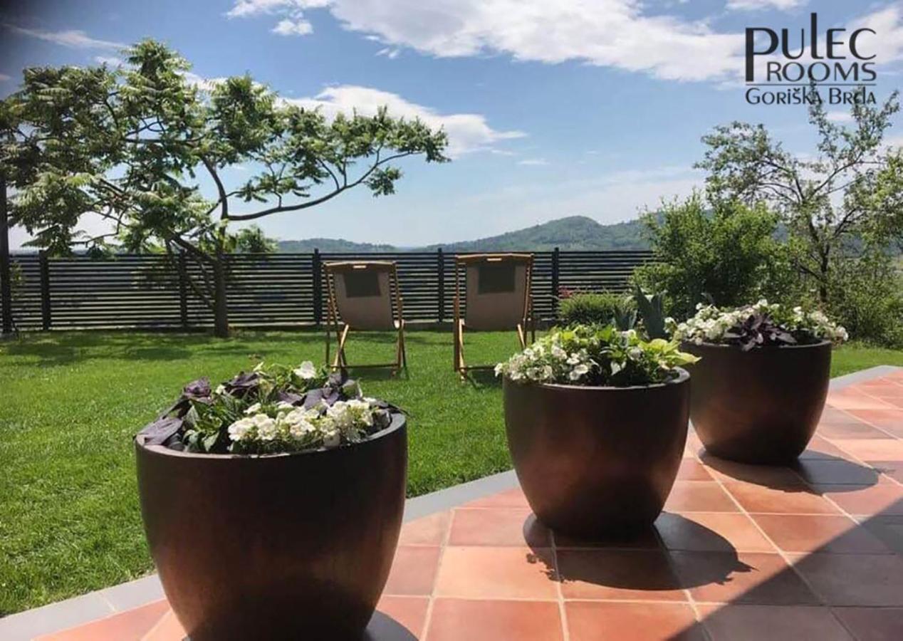 Apartma sobe Pulec Dobrovo Exterior foto